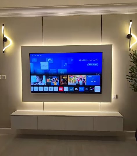 ديكور شاشات فاخر