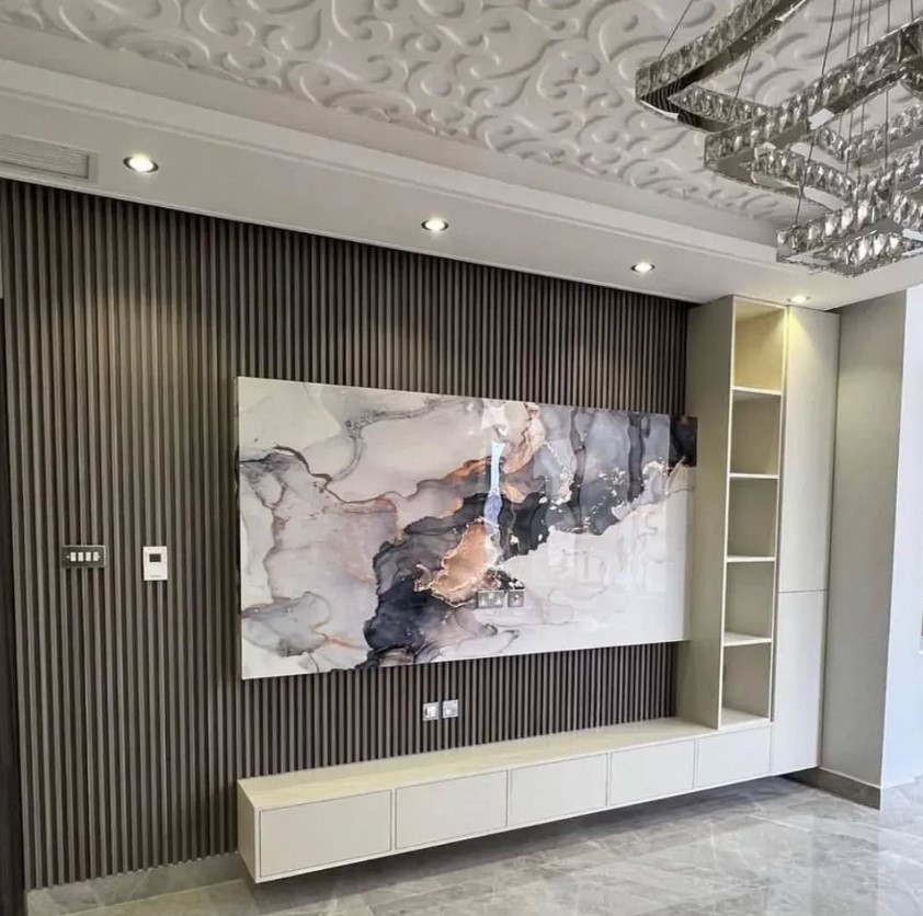 ديكور شاشات فاخر